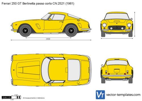 Ferrari 250 GT Berlinetta passo corto CN.2521