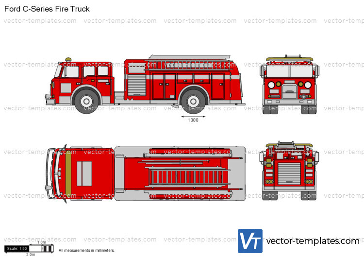 Ford C-Series Fire Truck