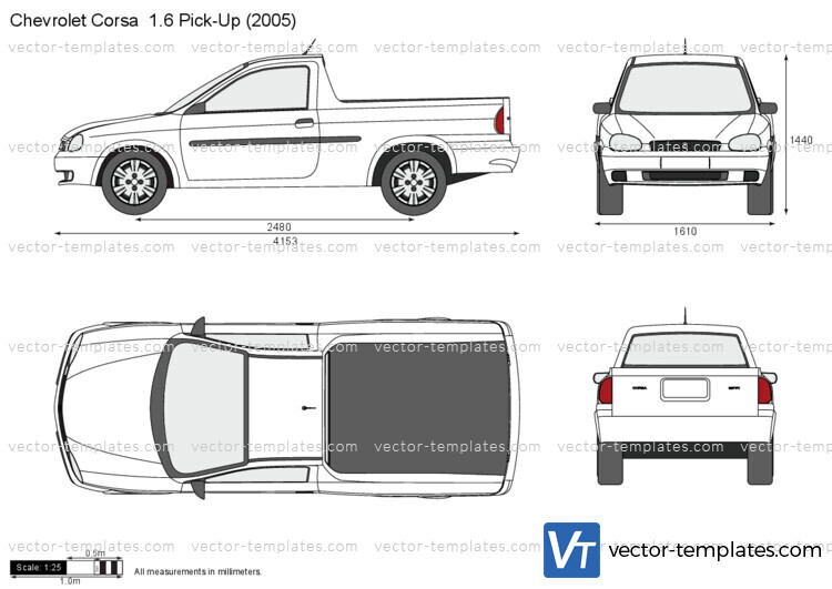 Chevrolet Corsa  1.6 Pick-Up