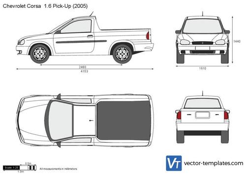 Chevrolet Corsa  1.6 Pick-Up