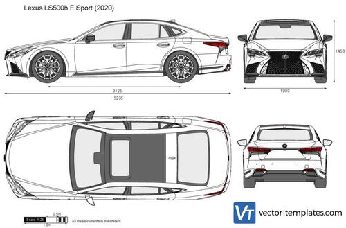 Lexus LS500h F Sport