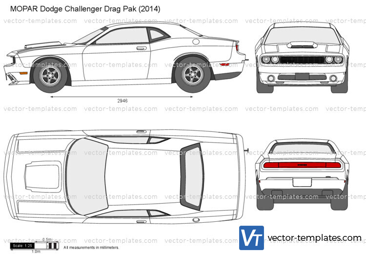 MOPAR Dodge Challenger Drag Pak