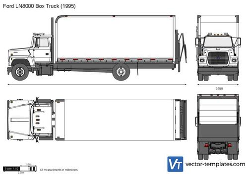 Ford LN8000 Box Truck