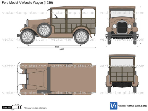 Ford Model A Woodie Wagon