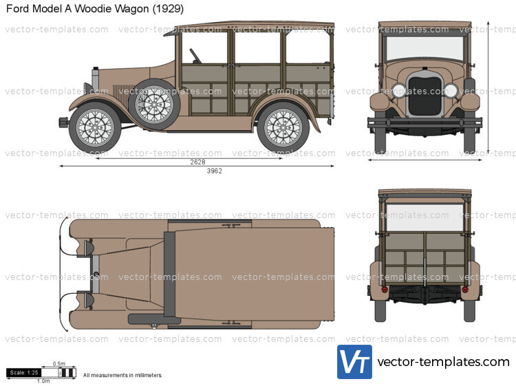 Ford Model A Woodie Wagon