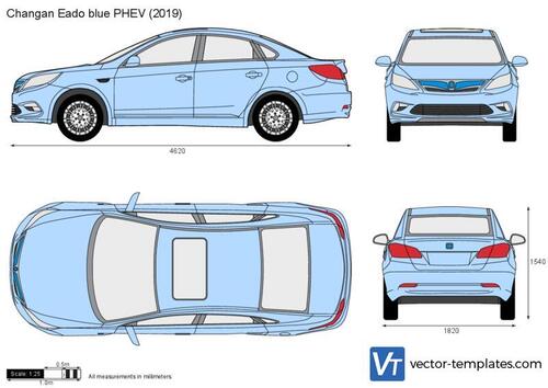 Changan Eado blue PHEV