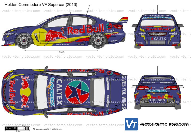 Holden Commodore VF Supercar