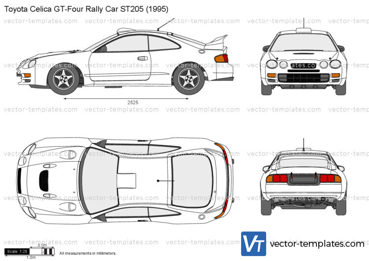 Toyota Celica GT-Four Rally Car ST205