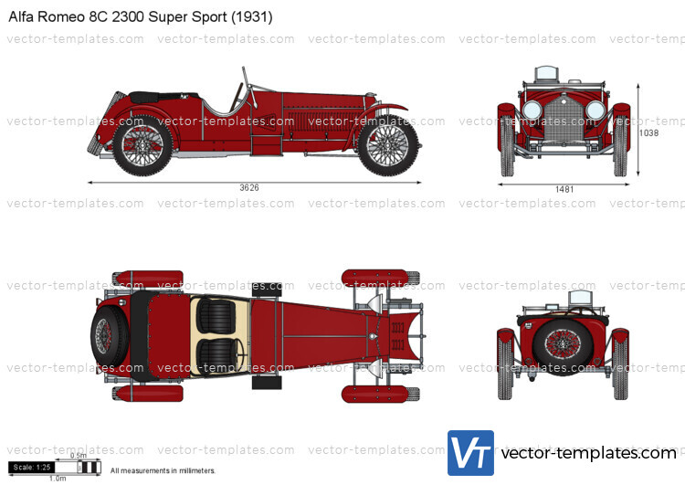 Alfa Romeo 8C 2300 Super Sport