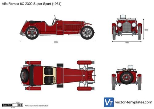 Alfa Romeo 8C 2300 Super Sport