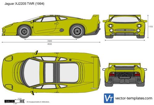 Jaguar XJ220S TWR