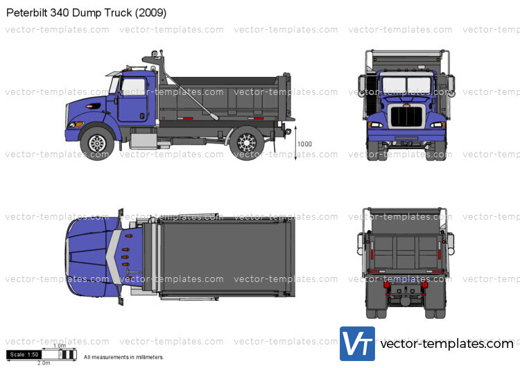 Peterbilt 340 Dump Truck