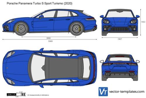 Porsche Panamera Turbo S Sport Turismo