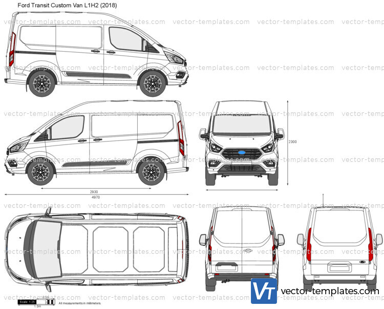 Ford Transit Custom Van L1H2