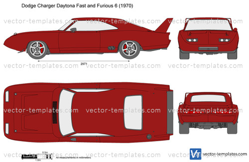 Templates - Cars - Dodge - Dodge Charger Daytona Fast and Furious 6