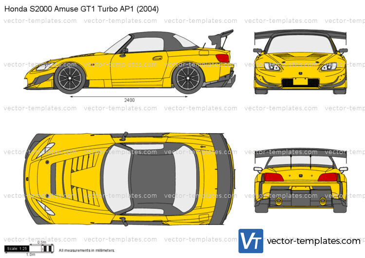 Honda S2000 Amuse GT1 Turbo AP1