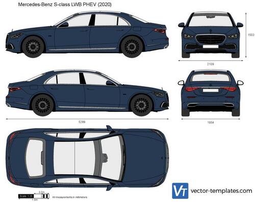 Mercedes-Benz S-class LWB PHEV W223