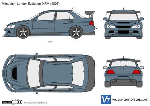 Mitsubishi Lancer Evolution 9 RM