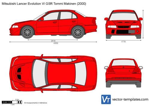 Mitsubishi Lancer Evolution VI GSR Tommi Makinen