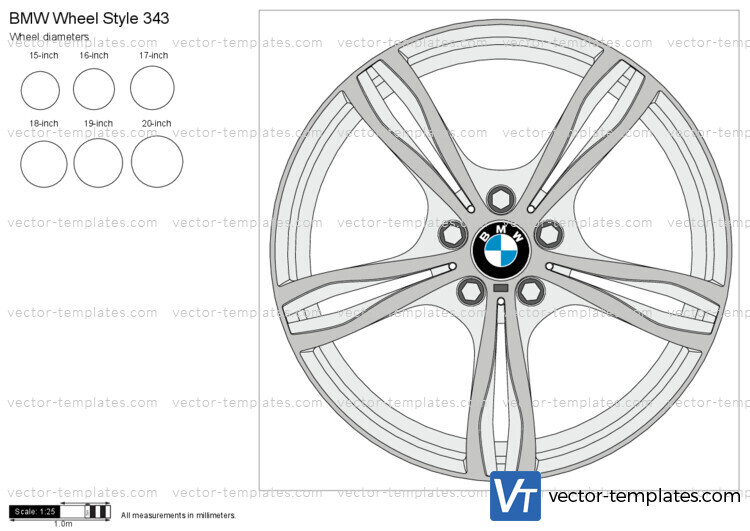 BMW Wheel Style 343