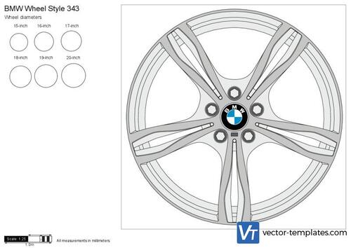 BMW Wheel Style 343