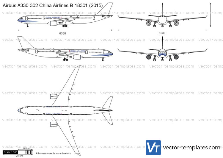 Airbus A330-302 China Airlines B-18301