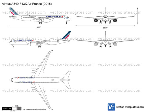 Airbus A340-313X Air France