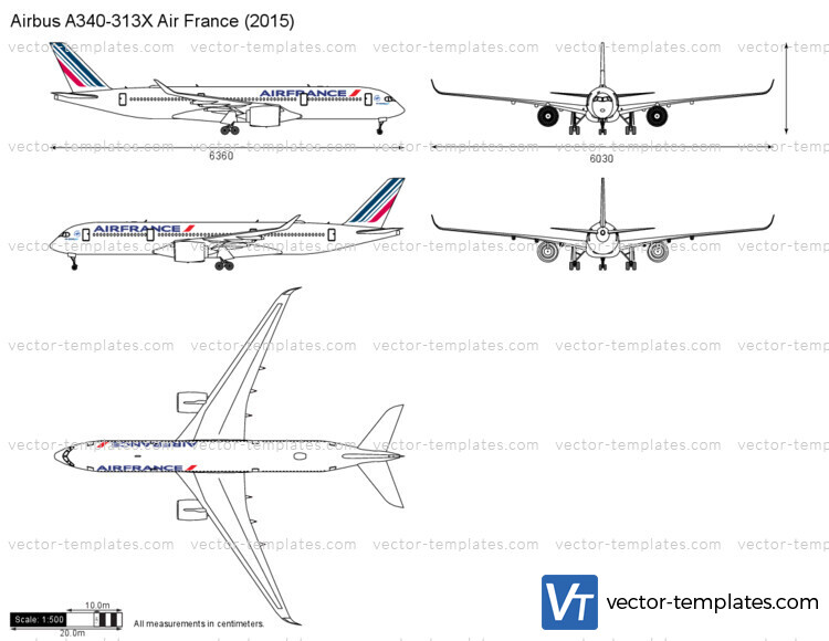 Airbus A340-313X Air France