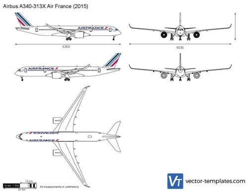 Airbus A340-313X Air France