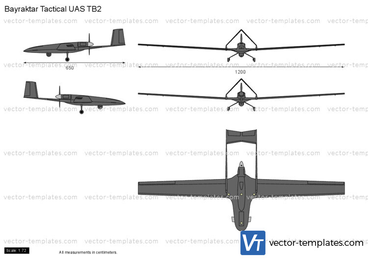 Bayraktar Tactical UAS TB2 UAV Drone