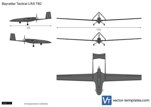 Bayraktar Tactical UAS TB2 UAV Drone