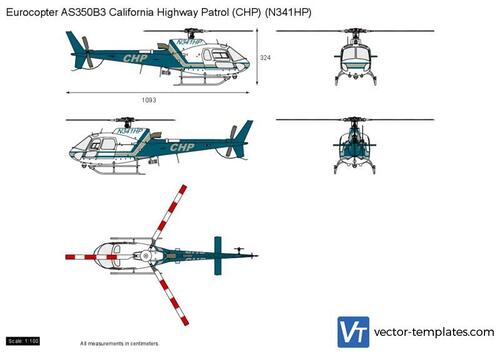 Eurocopter AS350B3 California Highway Patrol (CHP) (N341HP)