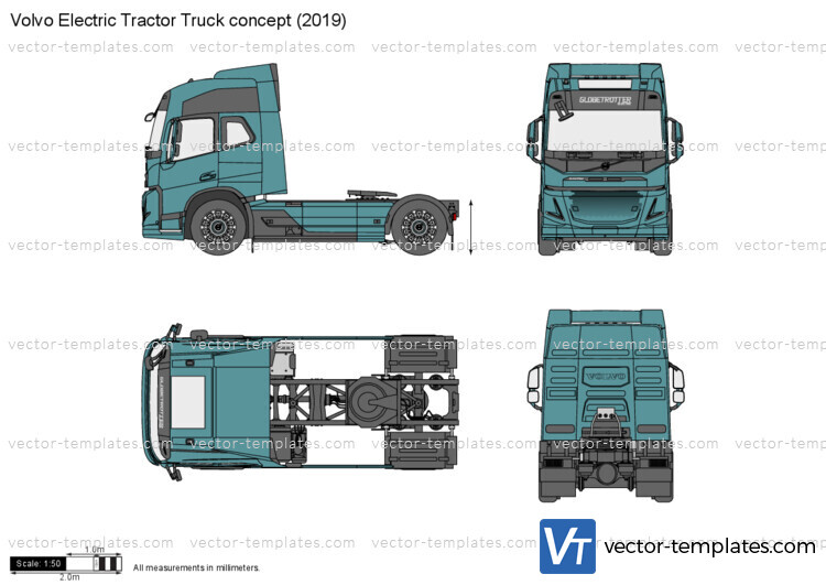 Volvo Electric Tractor Truck concept