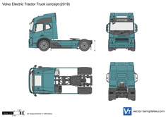 Volvo Electric Tractor Truck concept