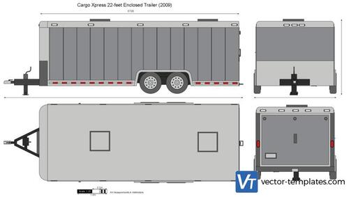 Cargo Xpress 22-feet Enclosed Trailer