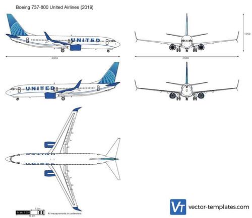 Boeing 737-800 United Airlines