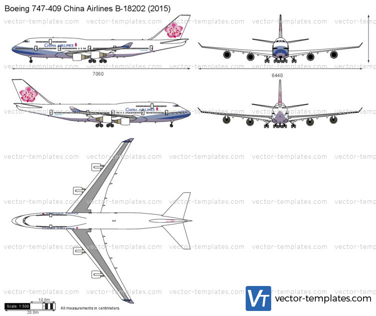 Boeing 747-409 China Airlines B-18202