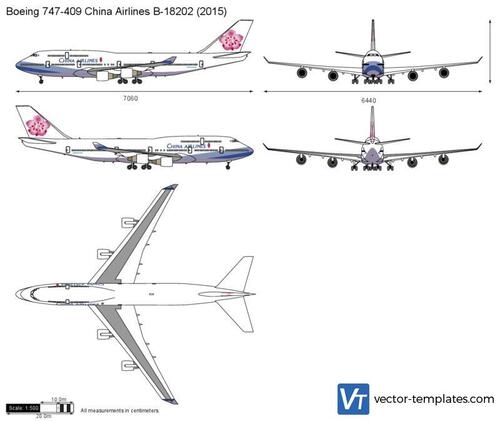 Boeing 747-409 China Airlines B-18202