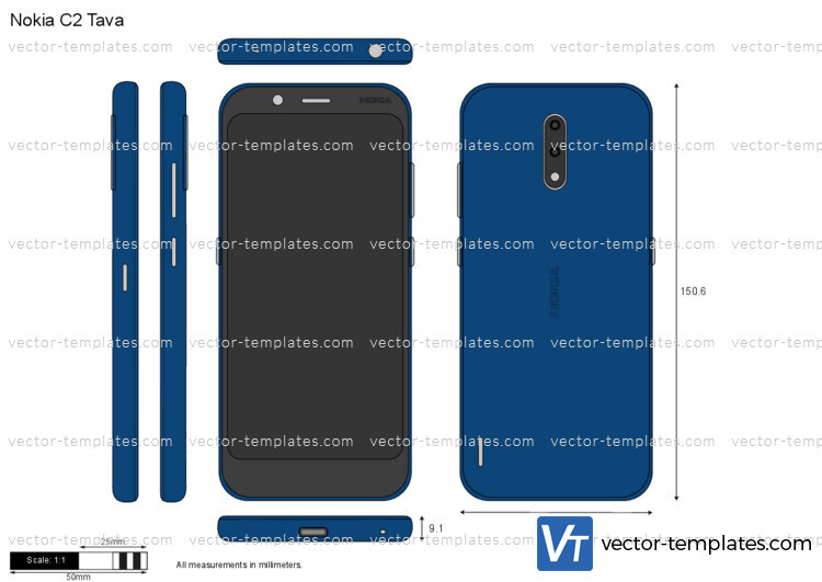 Nokia C2 Tava