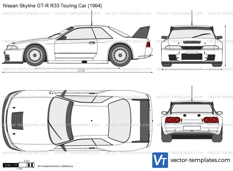 Nissan Skyline GT-R R33 Touring Car