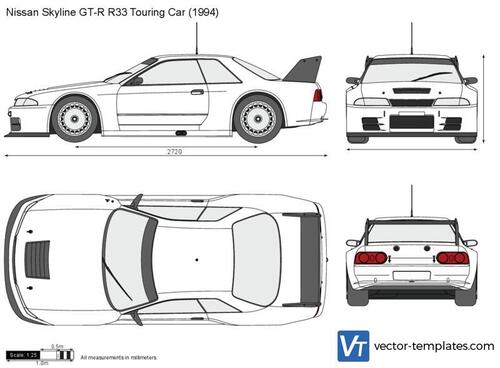 Nissan Skyline GT-R R33 Touring Car