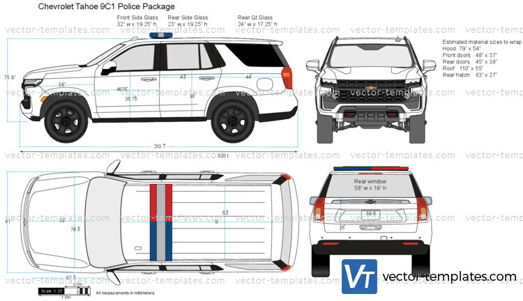 Chevrolet Tahoe 9C1 Police Package