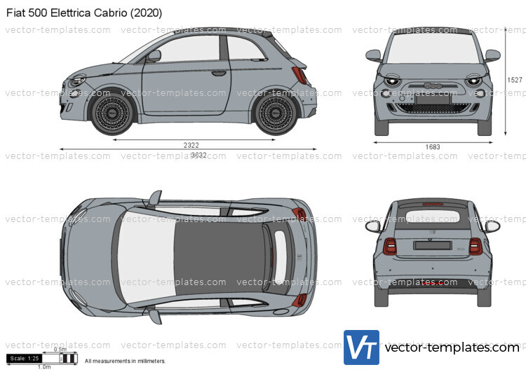 Fiat 500 Elettrica Cabrio