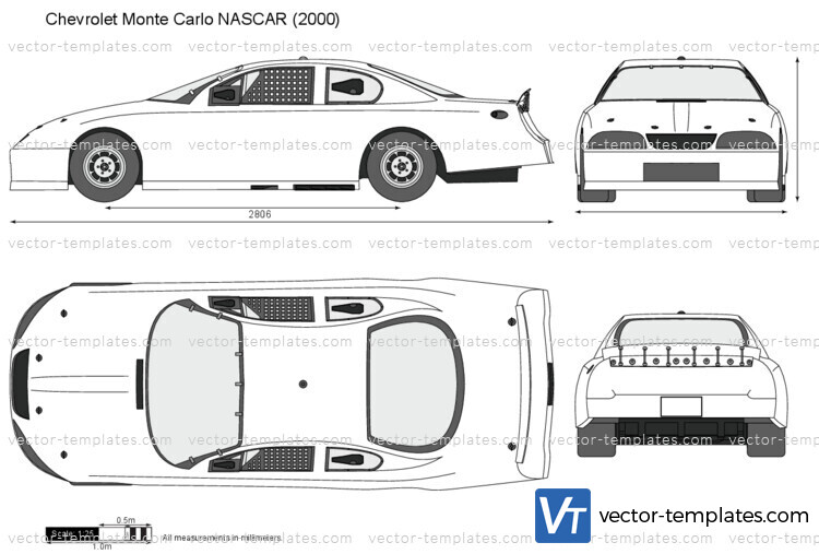 Templates - Cars - Chevrolet - Chevrolet Monte Carlo NASCAR