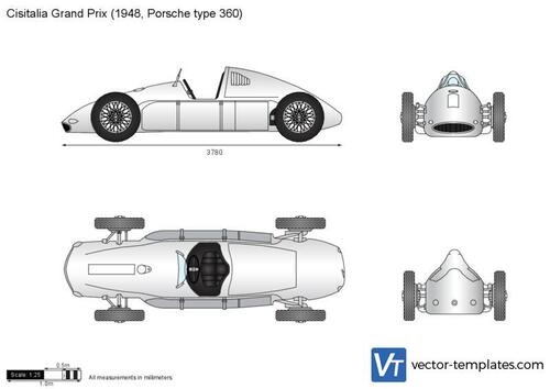 Cisitalia Grand Prix (1948, Porsche type 360)