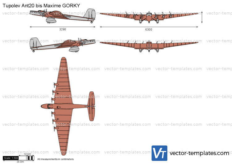 Tupolev Ant-20 bis Maxime GORKY