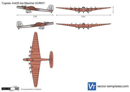 Tupolev Ant-20 bis Maxime GORKY