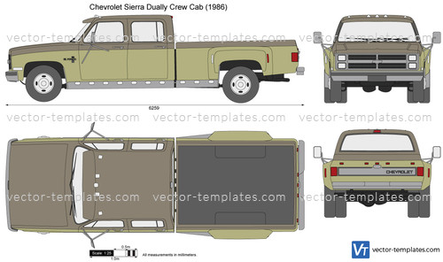 Chevrolet C/K Dually Crew Cab