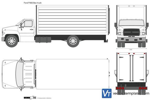 Ford F600 Box truck