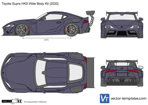 Toyota Supra HKS Wide Body Kit